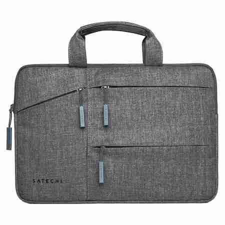 SATECHI Water Resistant Carrying Case For Laptops 15in, Space Gray ST-LTB15